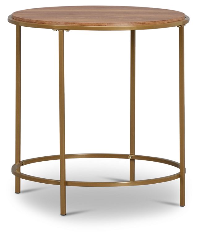 Leon Twotone End Table