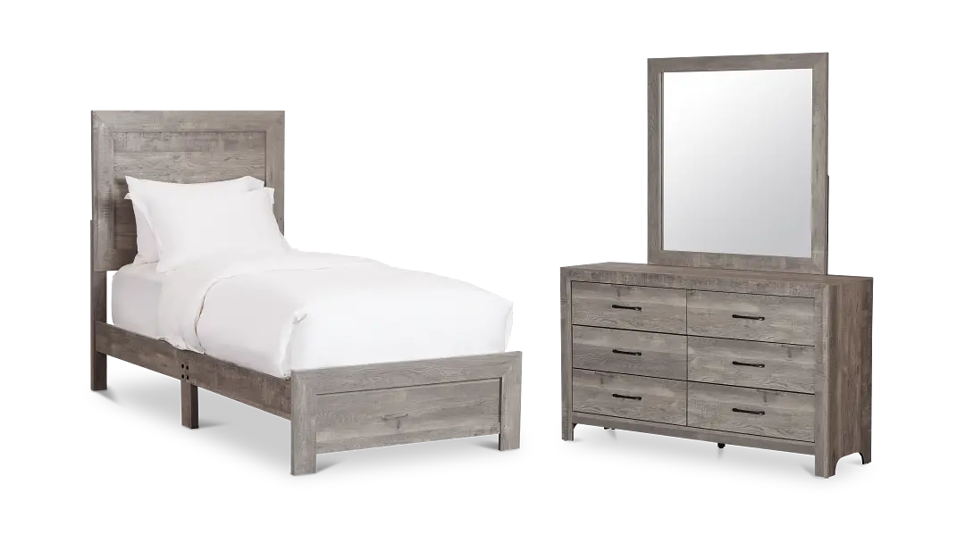 Ollie Gray Panel Bedroom Ollie Gray Panel Bedroom