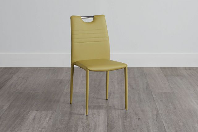 Skyline Light Green Upholstered Side Chair