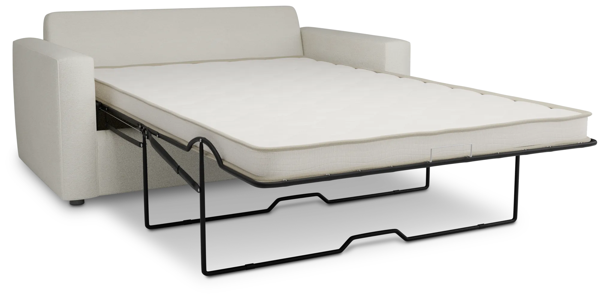 Siesta Elite Ivory Fabric Innerspring Sleeper