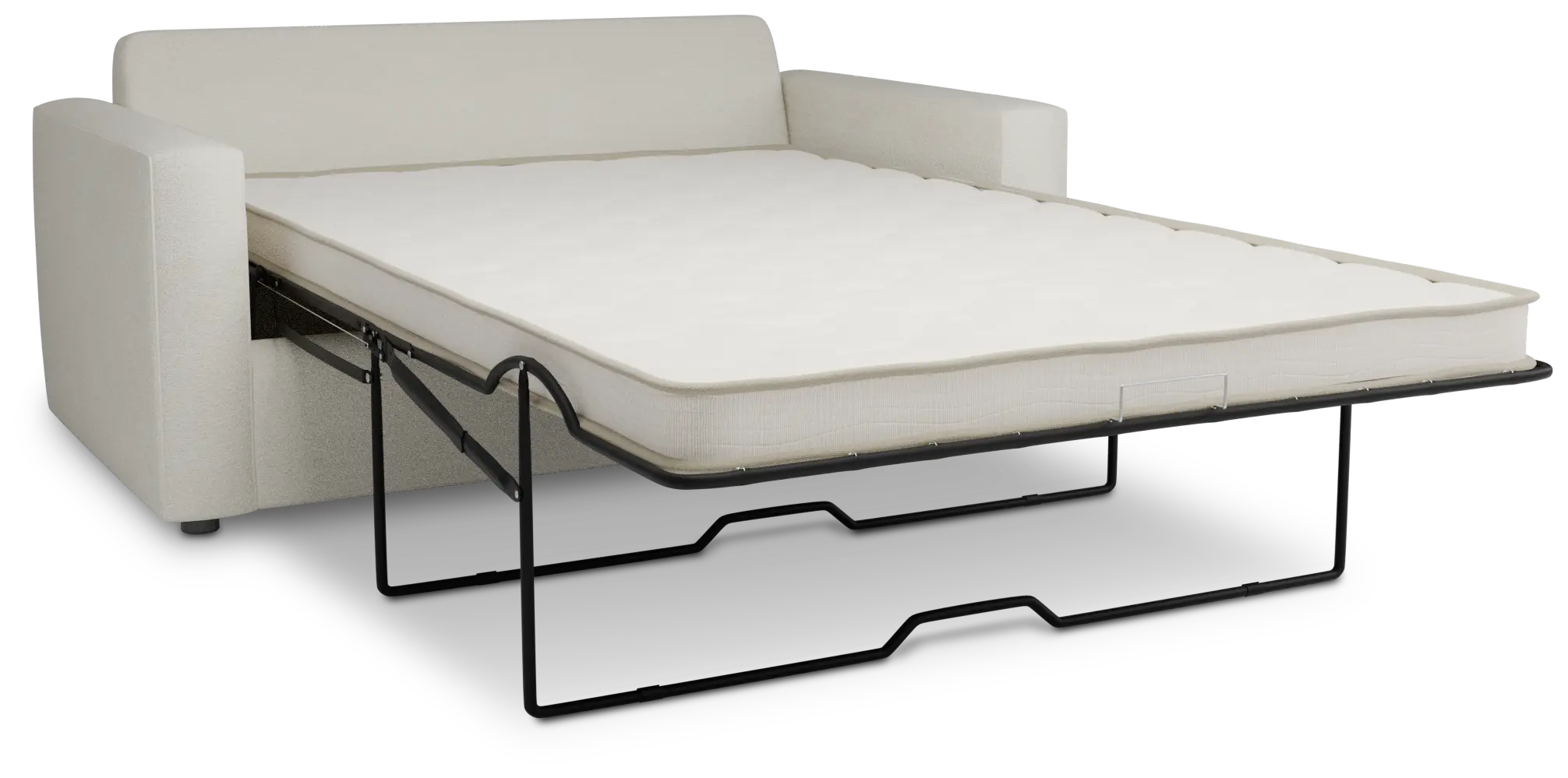 Siesta Elite Ivory Fabric Innerspring Sleeper Siesta Elite Ivory Fabric Innerspring Sleeper