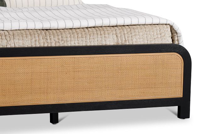 Pacific Two-tone Platform Bed