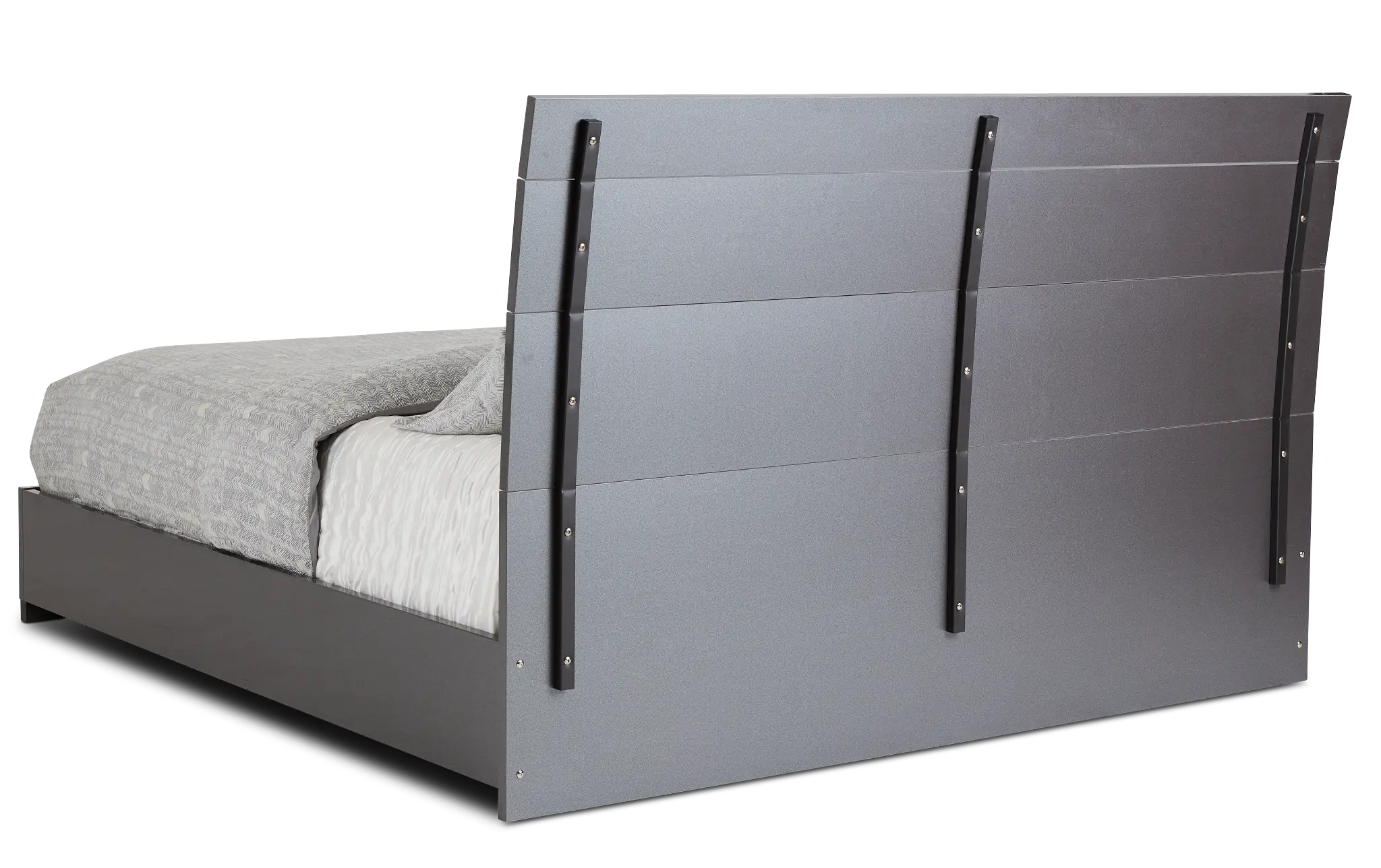 Oslo Gray Platform Bed Oslo Gray Platform Bed