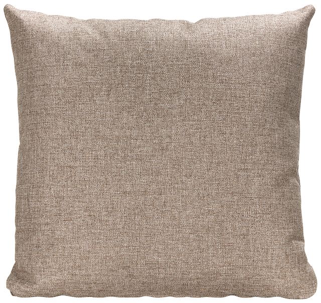 Harper Dark Taupe 20" Accent Pillow