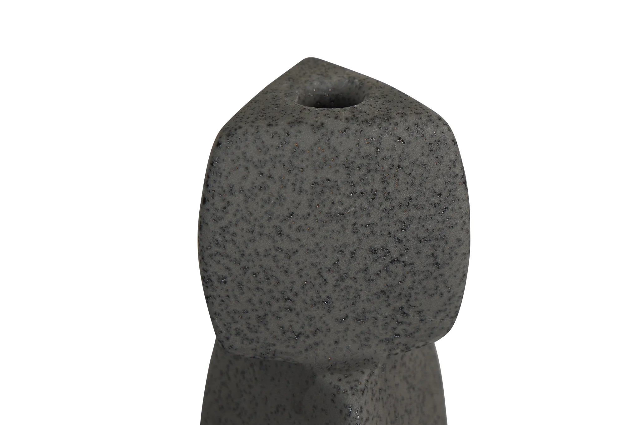 Owald Black Medium Candle Holder