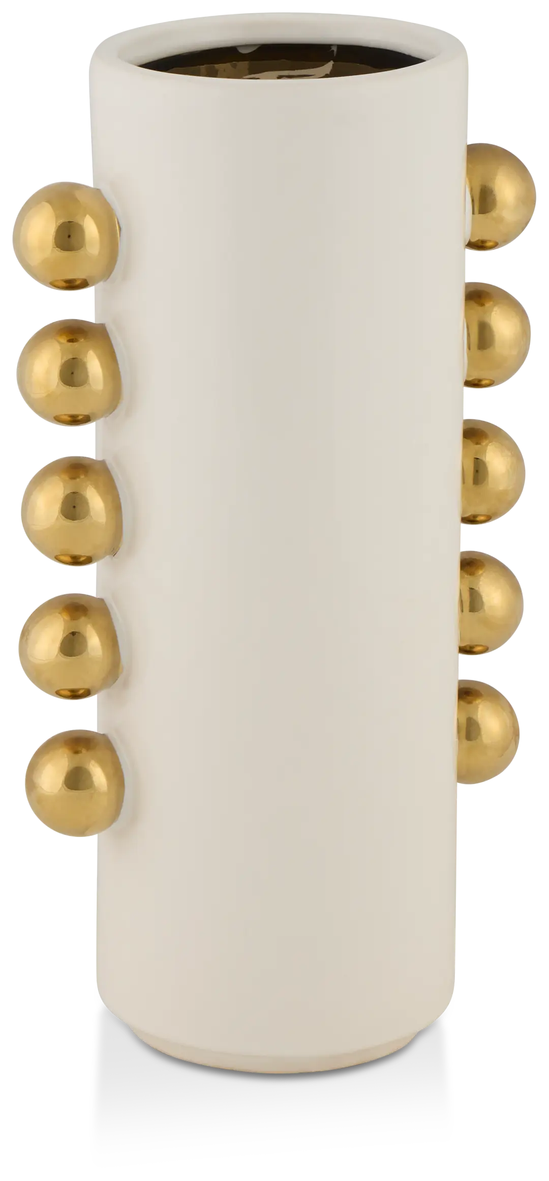 Knobs White Large Vase Knobs White Large Vase
