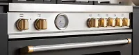 Bertazzoni Master Series Black 36" Dual Fuel Range