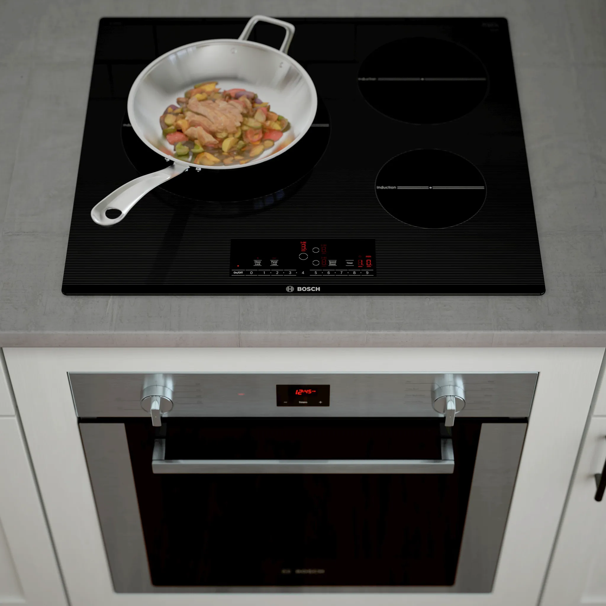 Bosch 500 Series Stainless Steel 24" Single Electric Oven