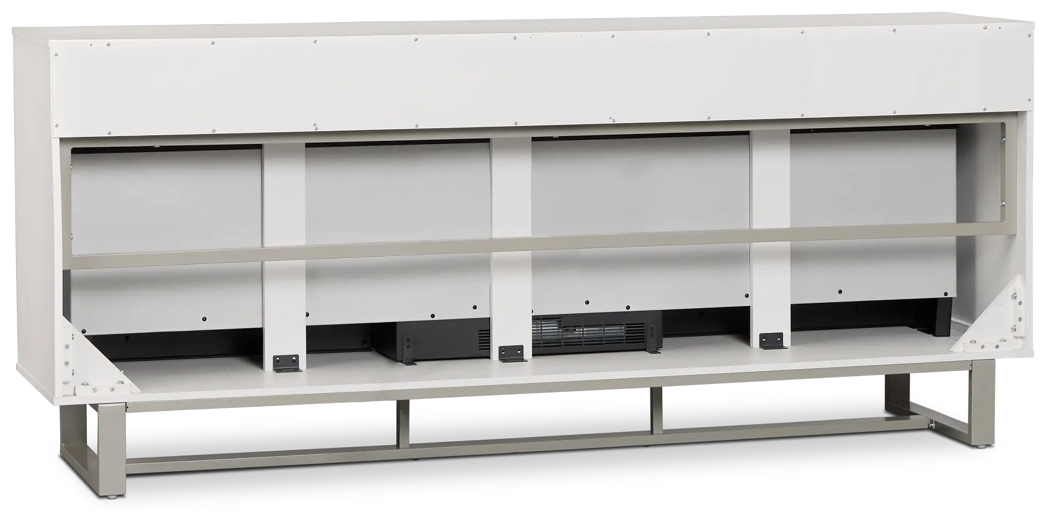 Weston White 76" Tv Stand With Fireplace Insert Weston White 76" Tv Stand With Fireplace Insert
