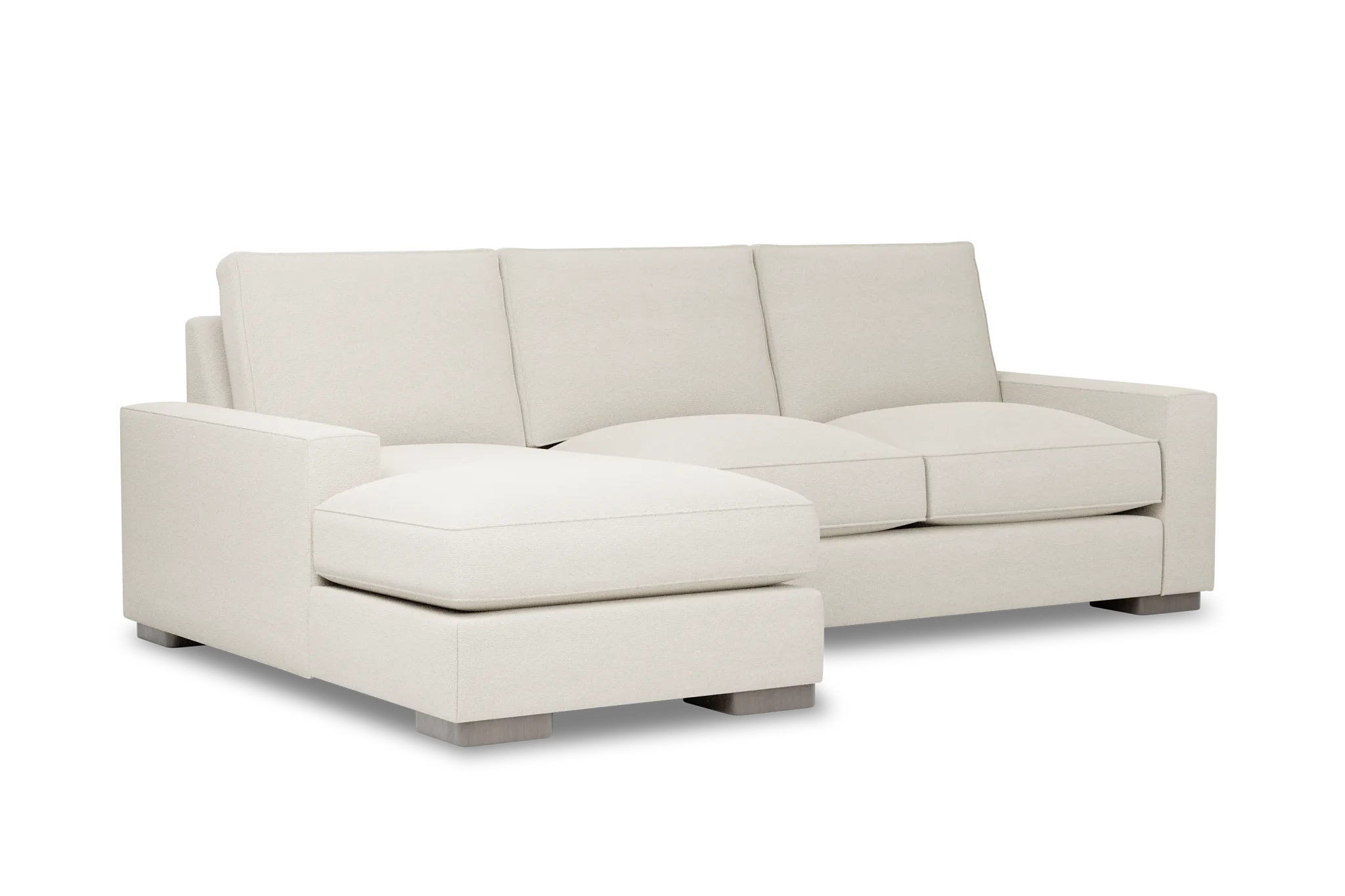 Edgewater Elite Ivory Left Chaise Sectional