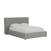 Grayton Linen 44" Upholstered Platform Bed