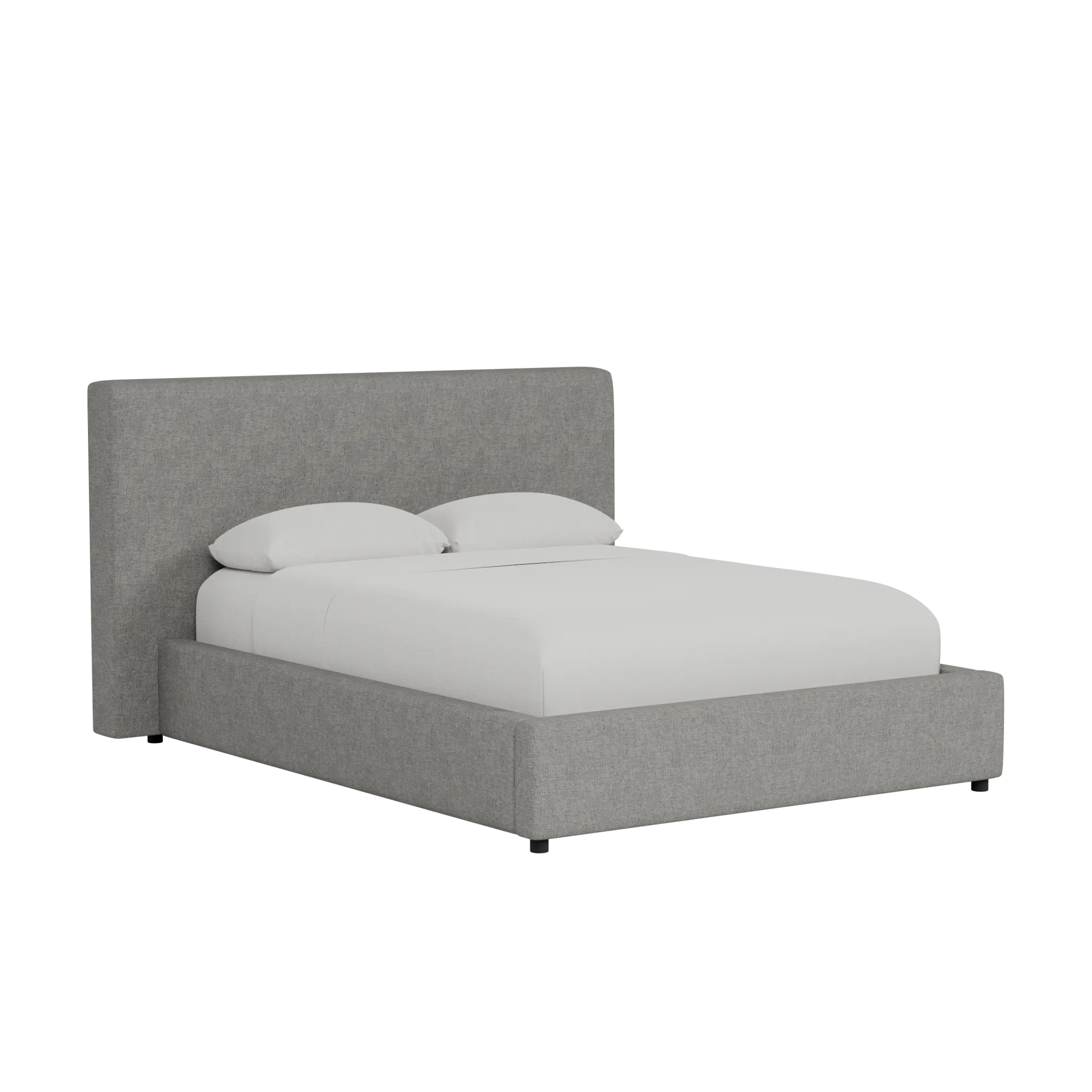 Grayton Linen 44" Upholstered Platform Bed