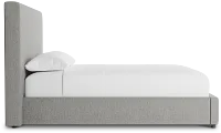 Grayton Linen 54" Upholstered Platform Bed