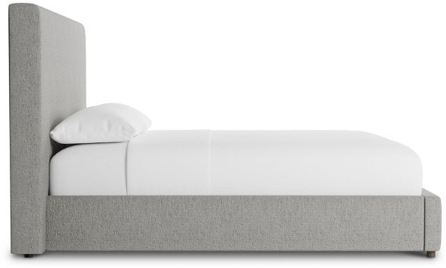 Grayton Linen 54" Upholstered Platform Bed