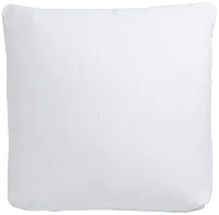 Zeke White 22" Accent Pillow