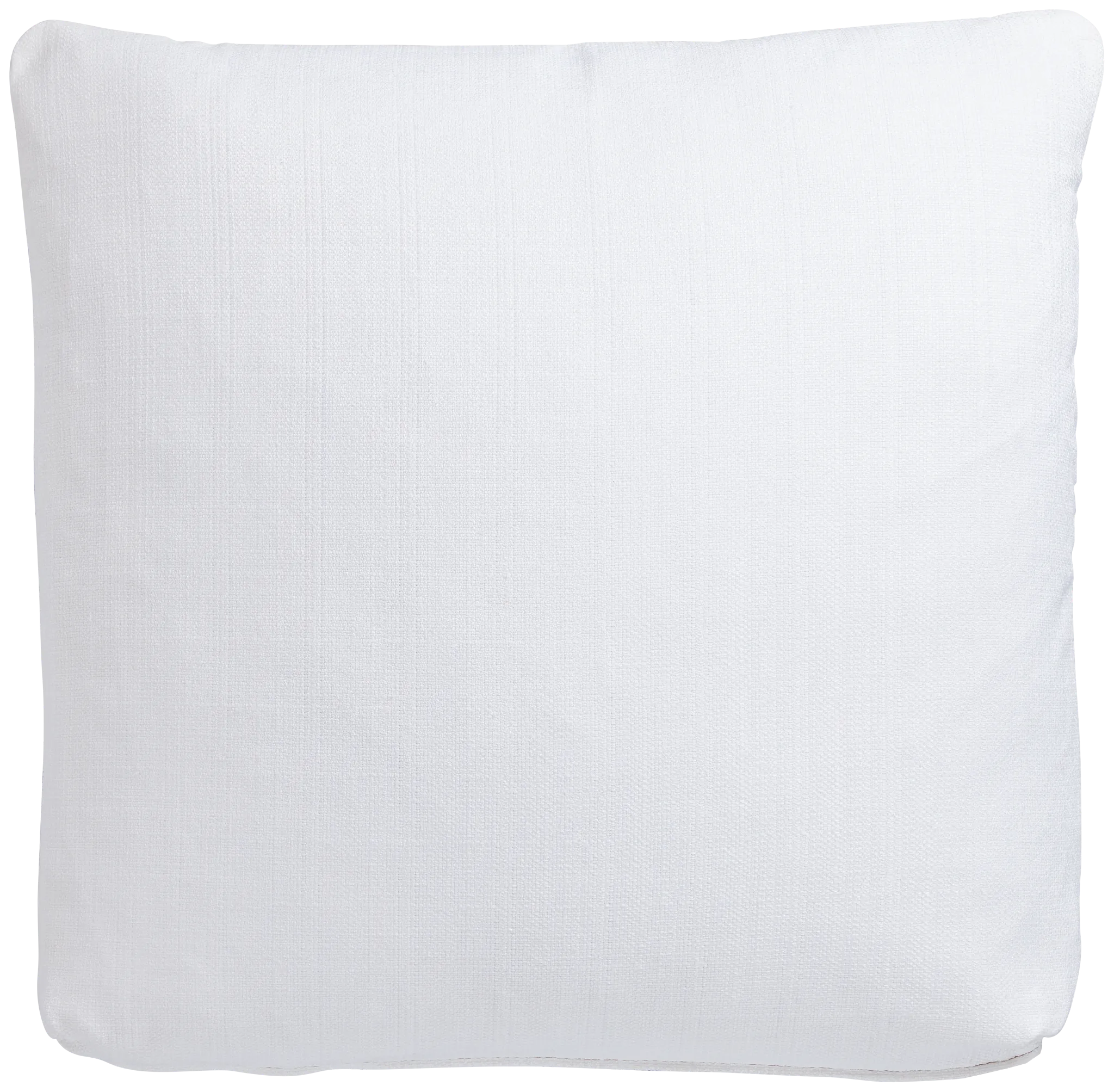 Zeke White 22" Accent Pillow