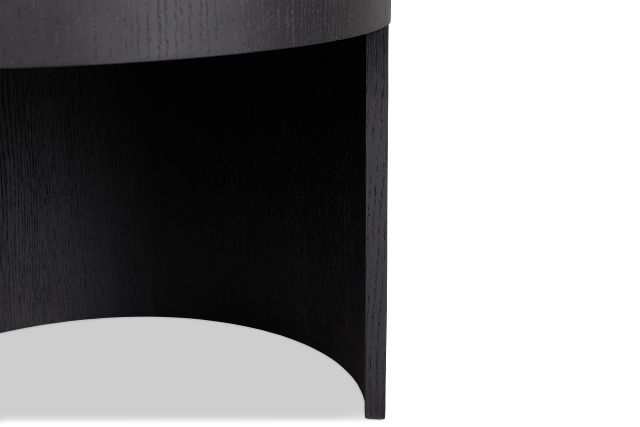 Nomad Black 1-drawer Nightstand