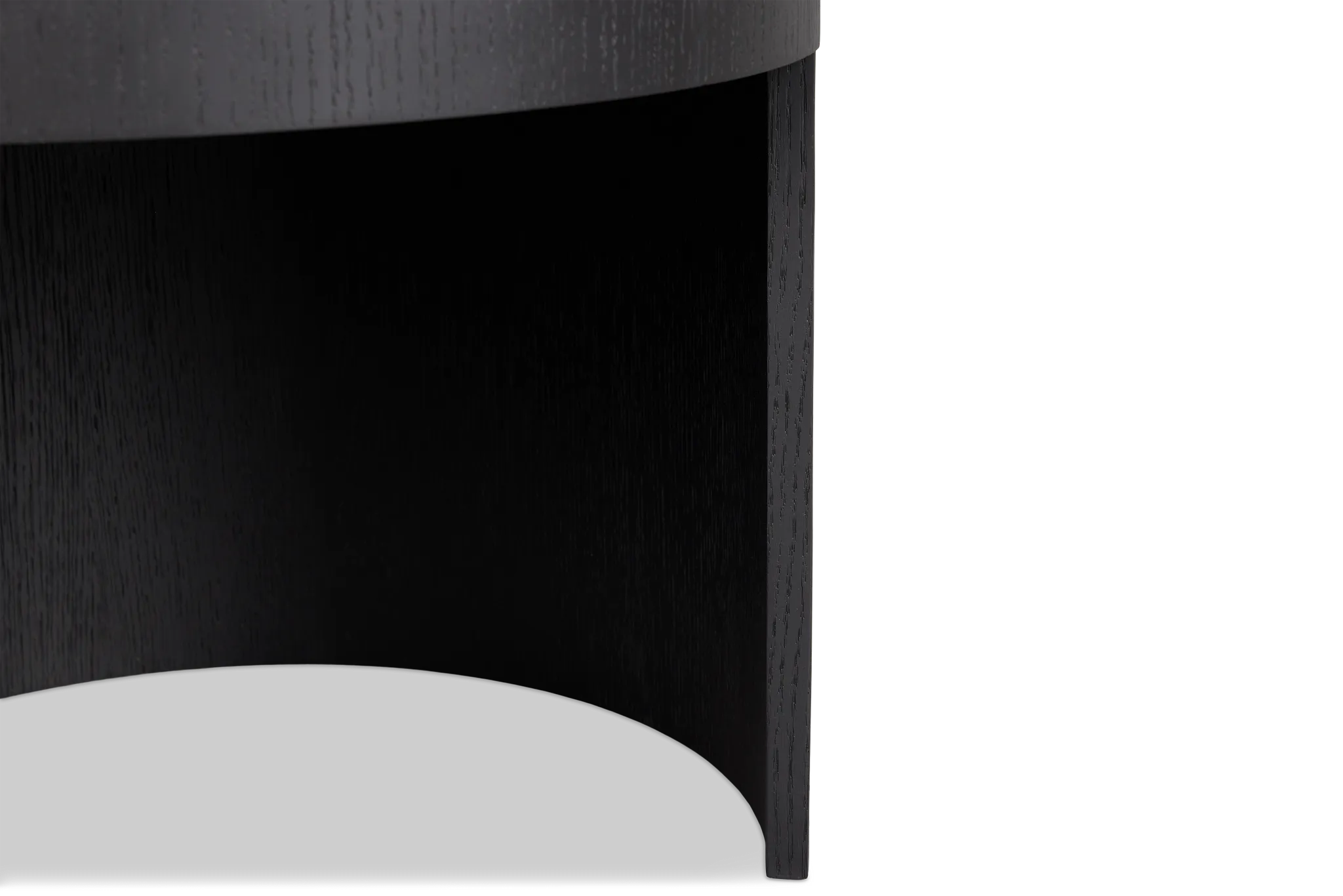 Nomad Black 1-drawer Nightstand