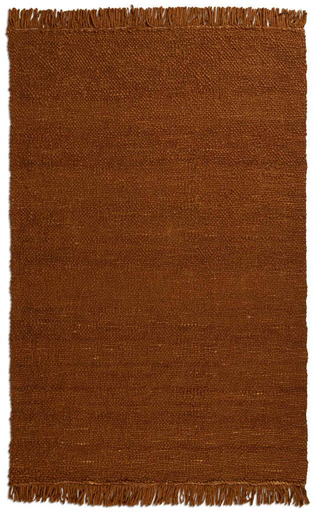 Tima Medium Brown 5x8 Area Rug