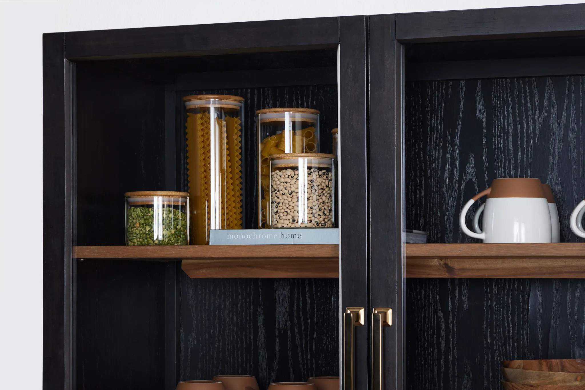 Provo Dark Tone Curio Cabinet