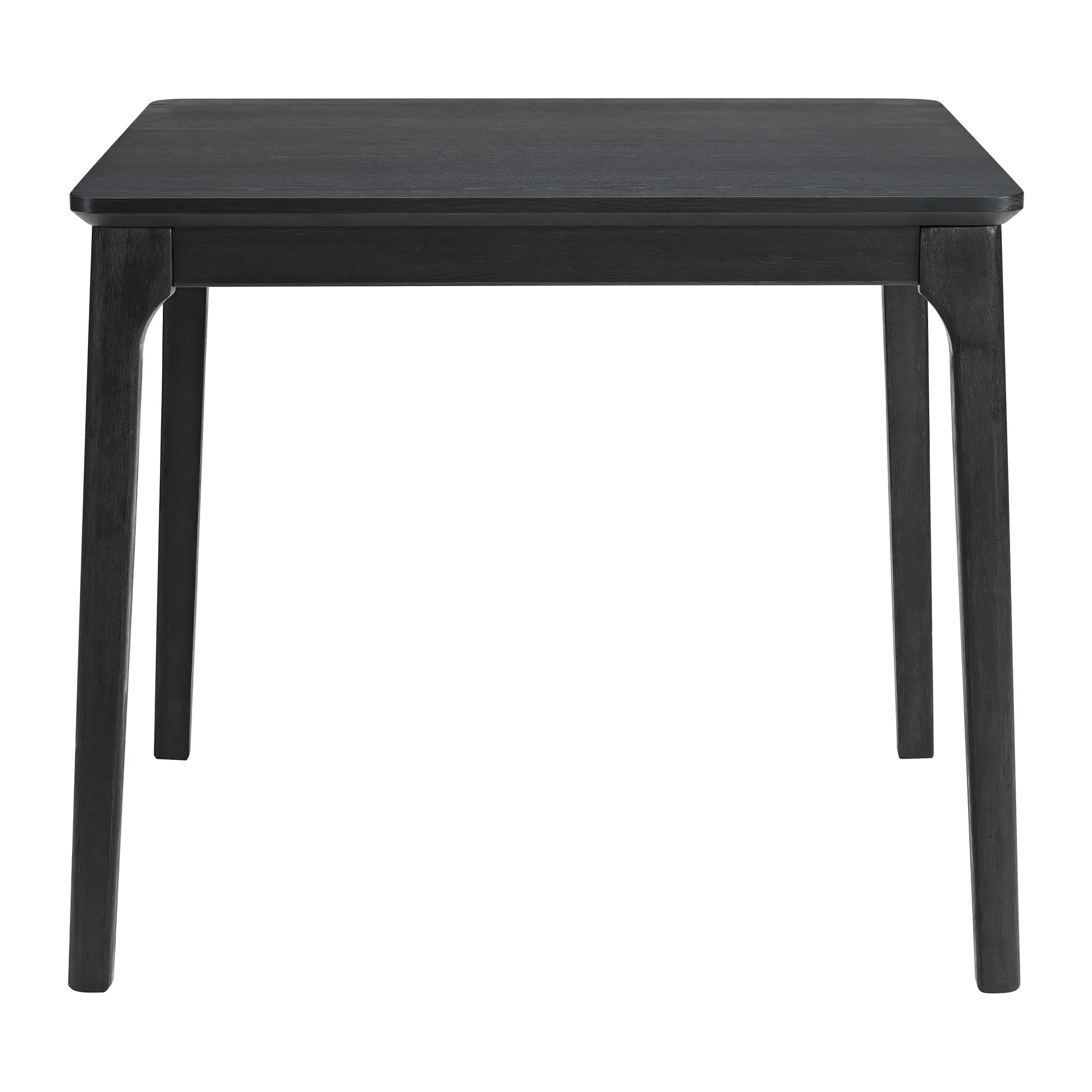 Kerensa Black Square High Table & 4 Upholstered Barstools