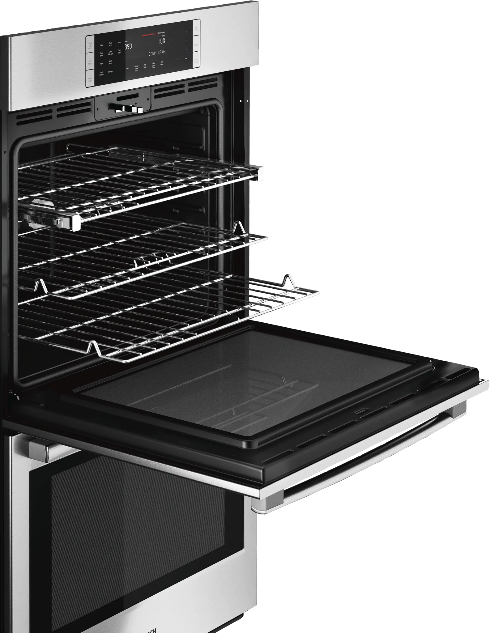 Bosch 800 Series Stainless Steel 30" Double Electric Oven
