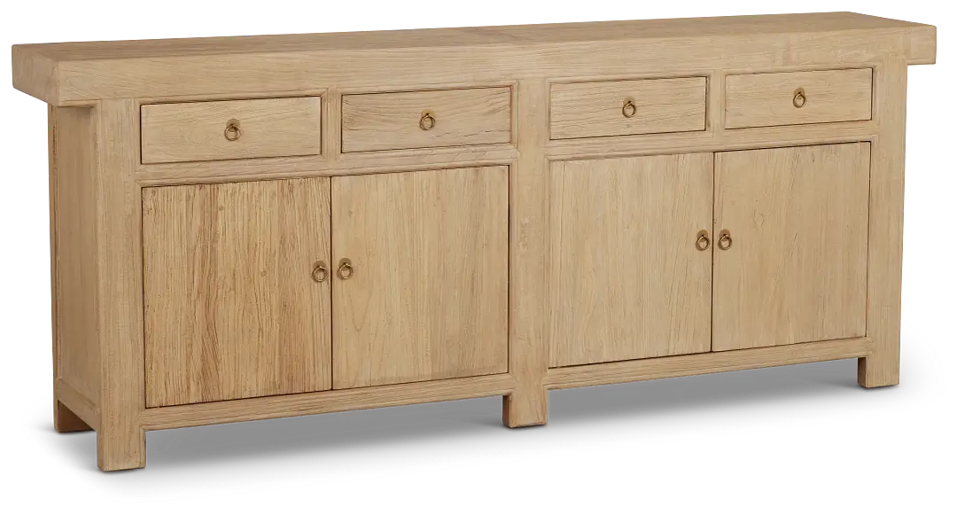 Deven Light Tone Four-door Cabinet Deven Light Tone Four-door Cabinet