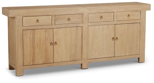 Deven Light Tone Four-door Cabinet