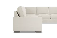Edgewater Elite Ivory Large Right Chaise Sectional