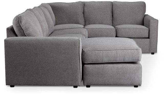Murray Gray Reversible Left Chaise Sectional