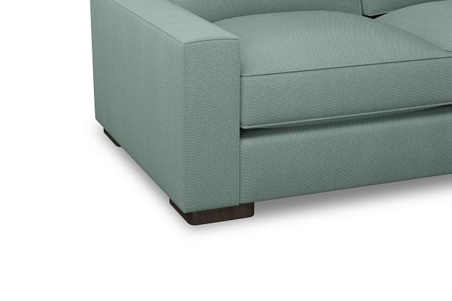 Edgewater Delray Light Green Large Right Chaise Sectional