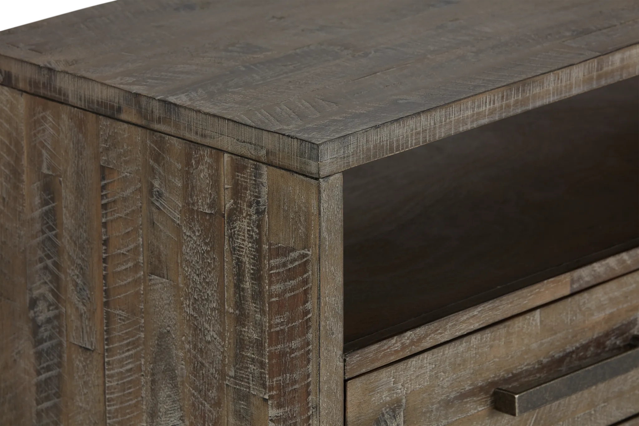 Hayes Light Gray Sofa Table