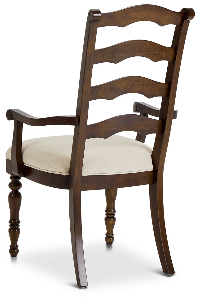 Savannah Dark Tone Wood Arm Chair (4)