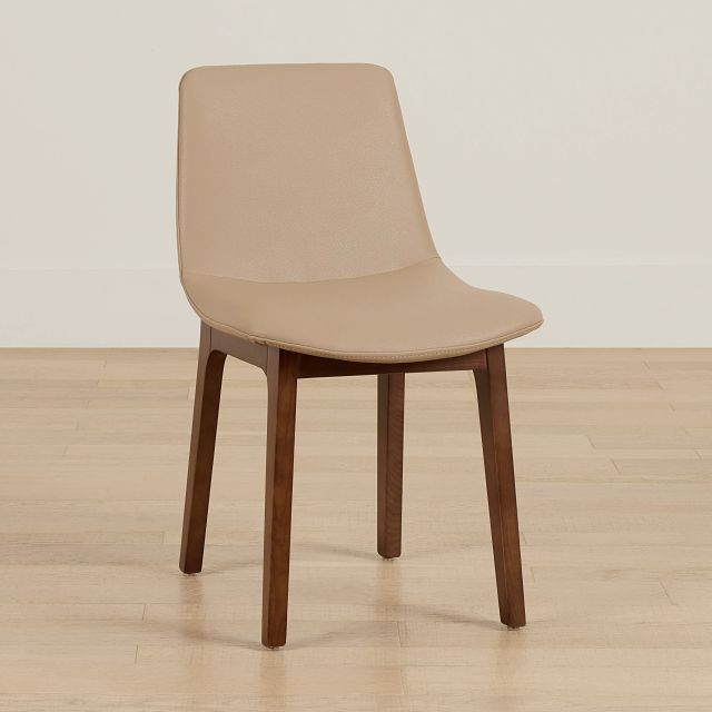 Hamilton Beige Micro Upholstered Side Chair
