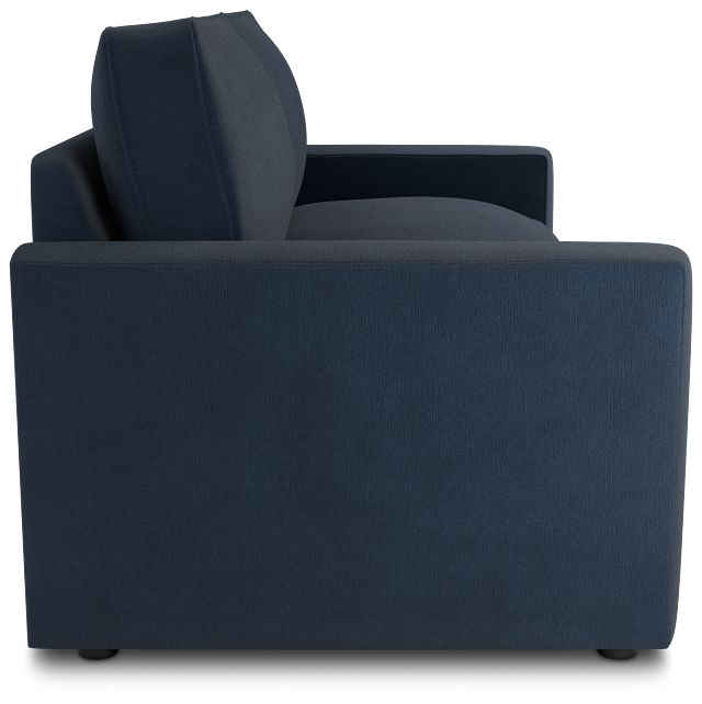 Siesta Revenue Dark Blue Fabric Memory Foam Sleeper