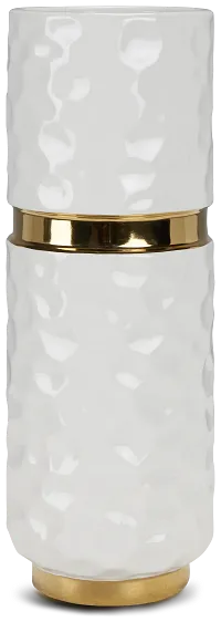 Celine White Tall Vase