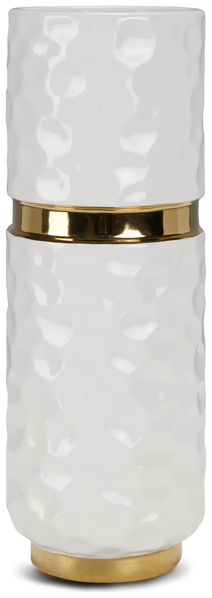 Celine White Tall Vase