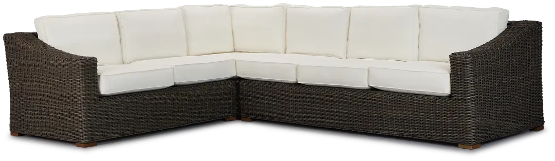 Canyon Gray White Medium Right Sectional Canyon Gray White Medium Right Sectional
