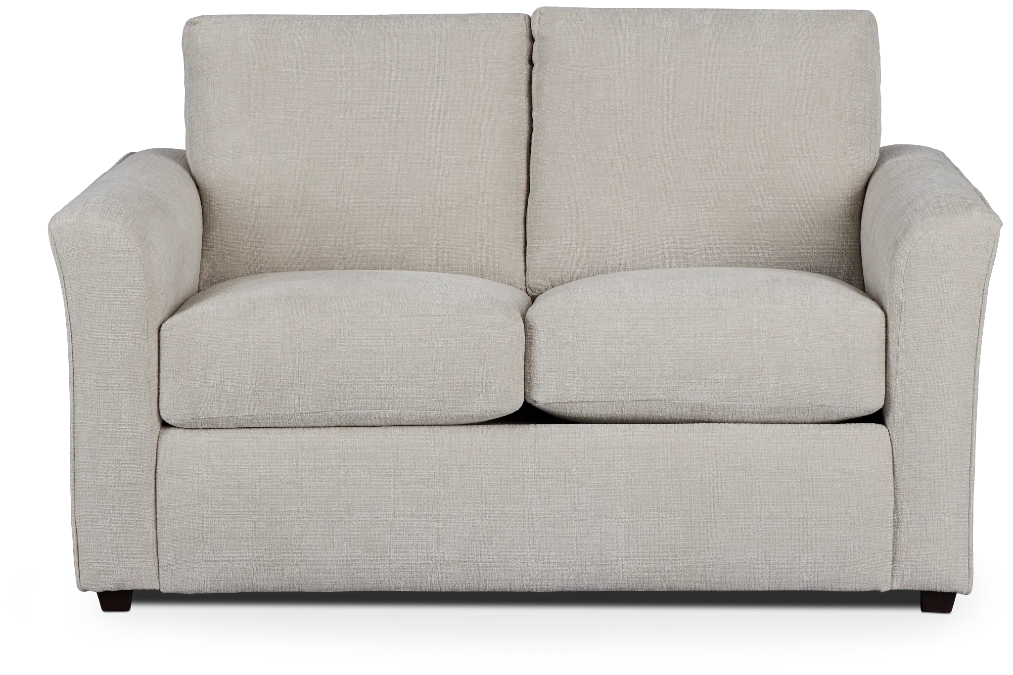 Maxie Light Beige Micro Loveseat