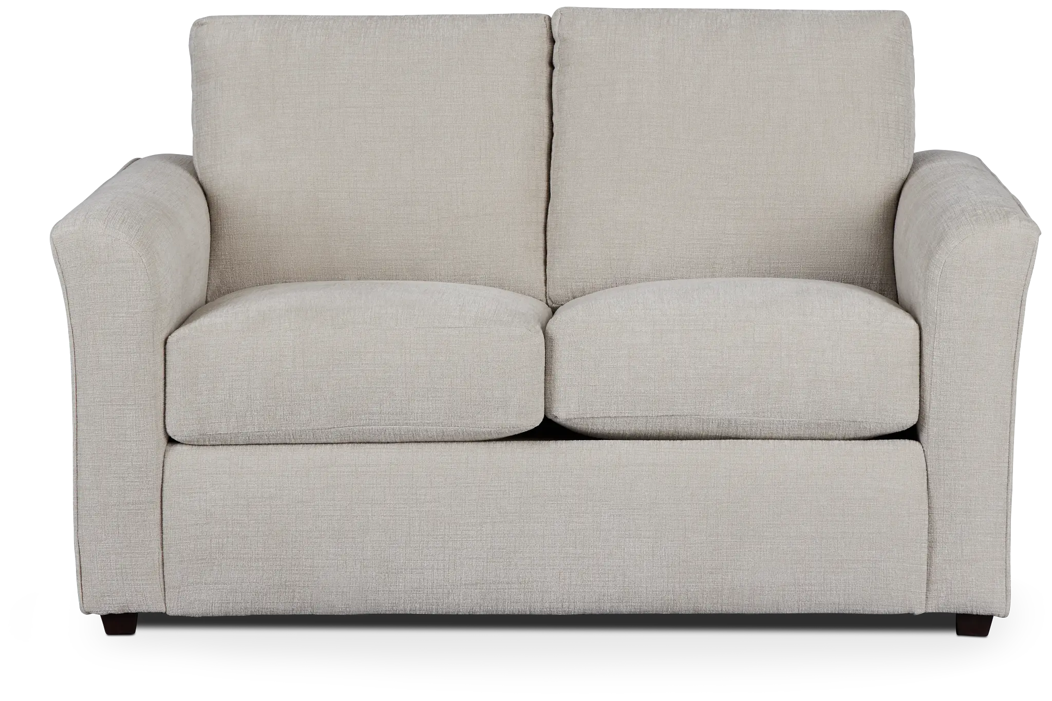 Maxie Light Beige Micro Loveseat Maxie Light Beige Micro Loveseat