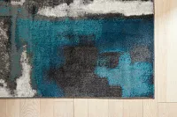 Unison Blue 5x8 Area Rug