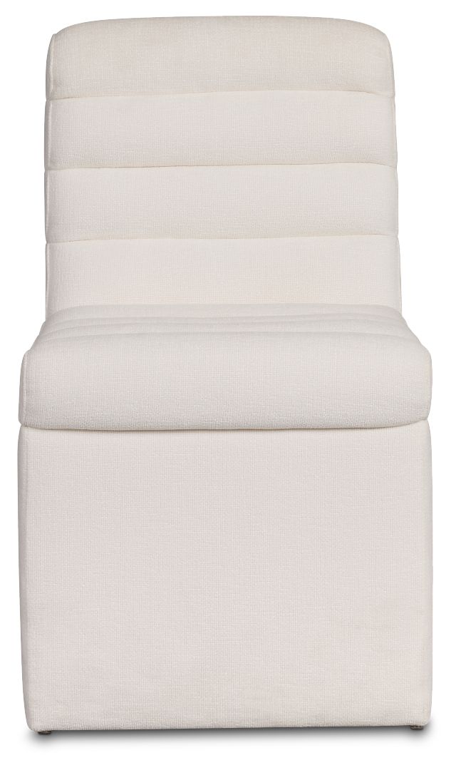 Buckhead White Upholstered Side Chair