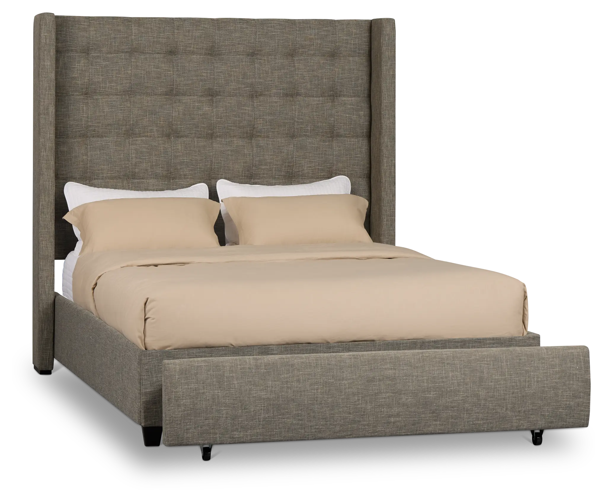 Chatham Gray High Platform Storage Bed Chatham Gray High Platform Storage Bed