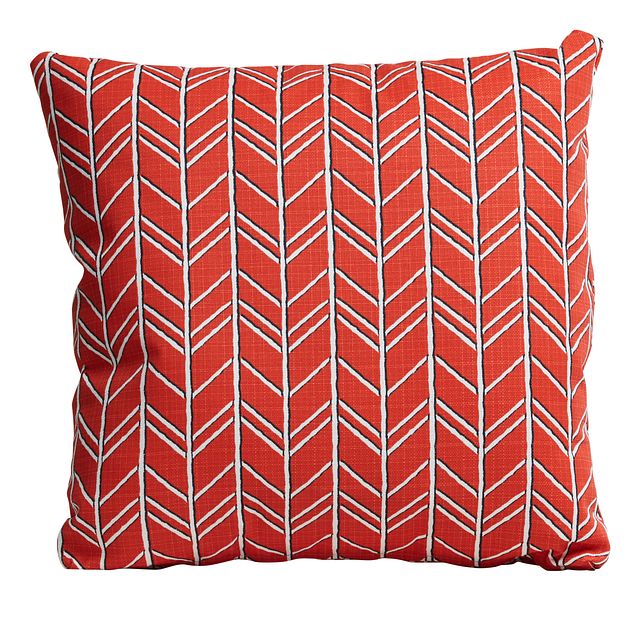 Bogatell Orange 20" Indoor/outdoor Accent Pillow