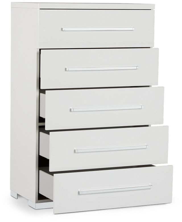 Verona White Drawer Chest