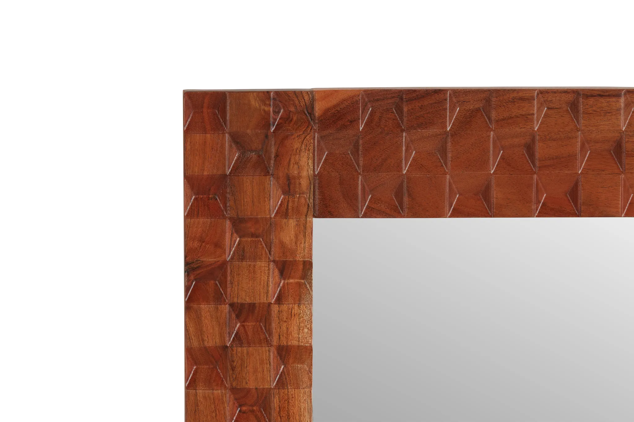 Brooks Wood Rect Mirror