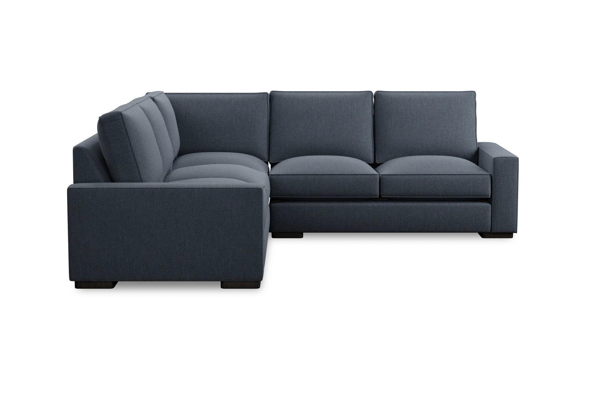 Edgewater Victory Dark Blue Small Two-arm Sectional