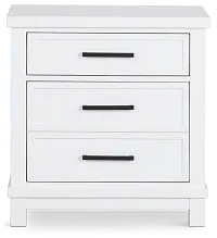 Anton White Nightstand