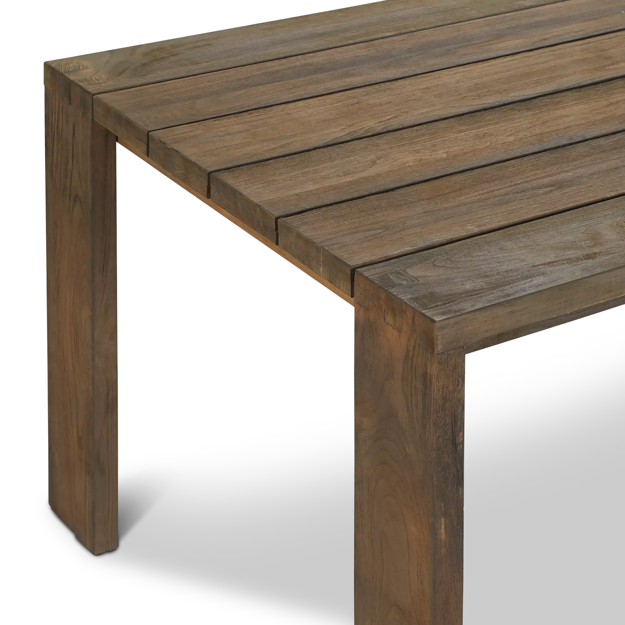 Linear Teak 102" Rectangular Table Linear Teak 102" Rectangular Table