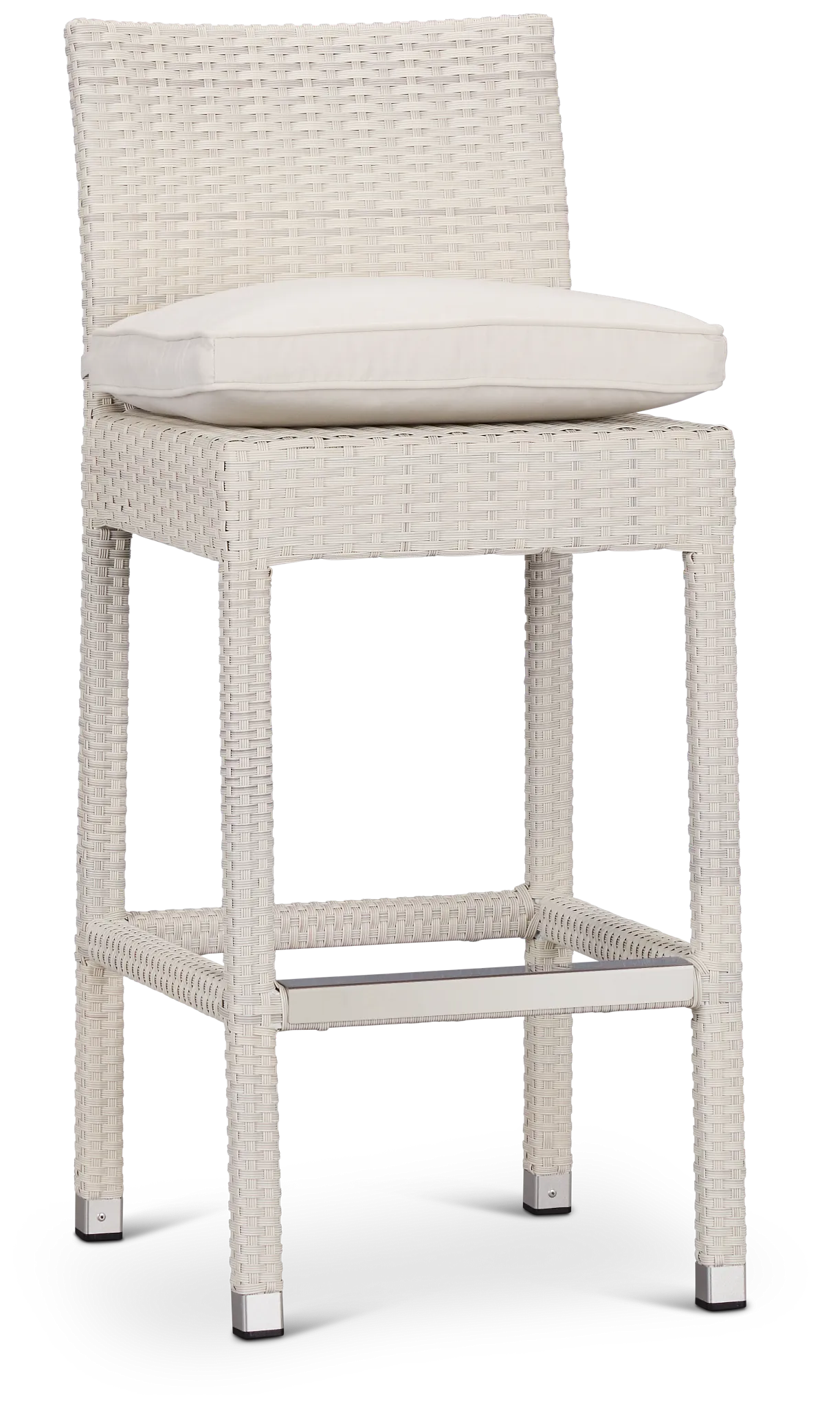 Bahia White 30" Barstool